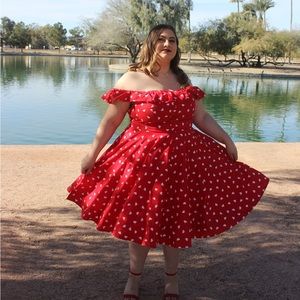Valentine’s Day Swing Dress